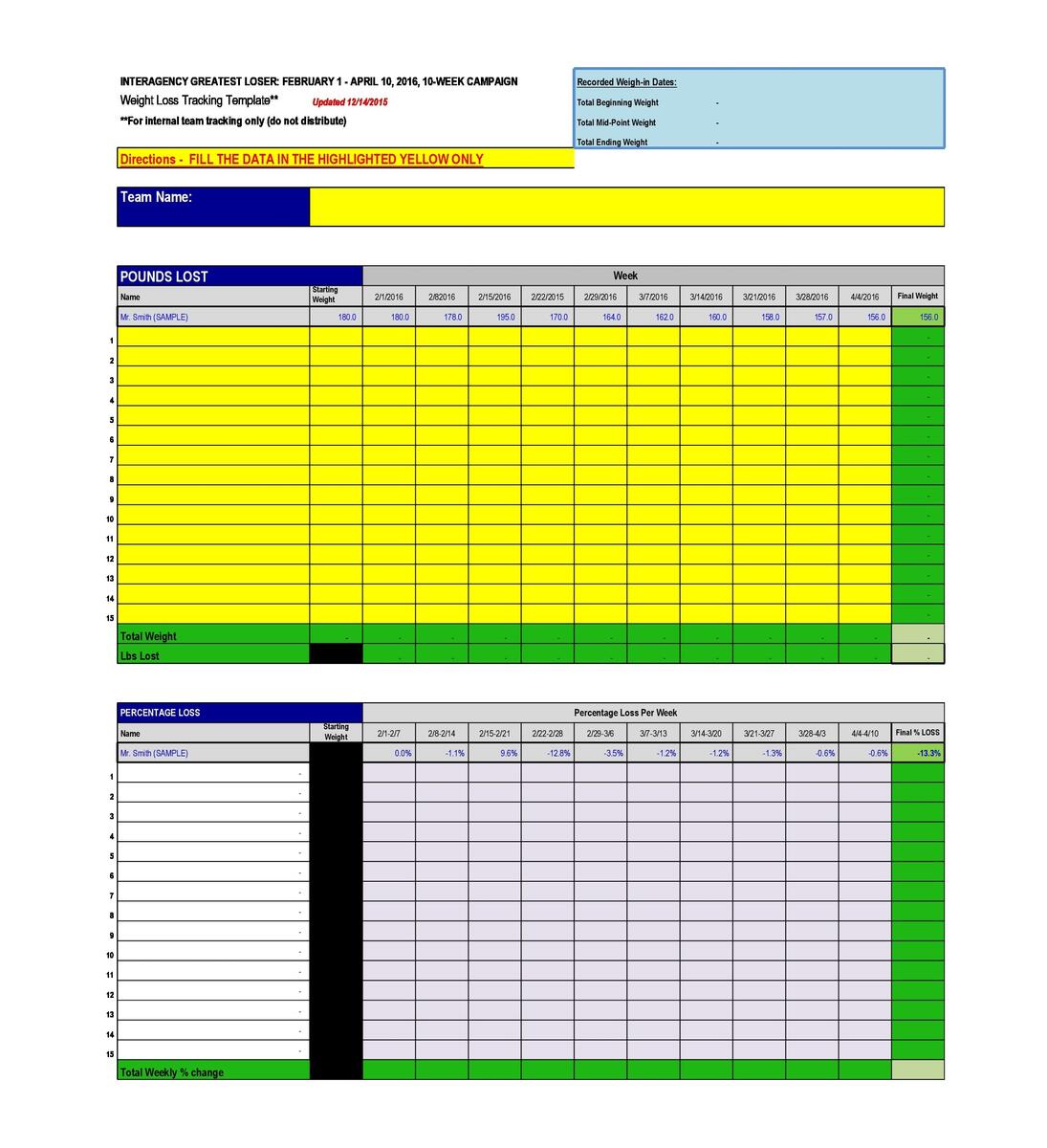 30 Perfect Weight Loss Spreadsheets Goal Charts 30 Perfect Weight Loss Spreadsheets Goal Charts