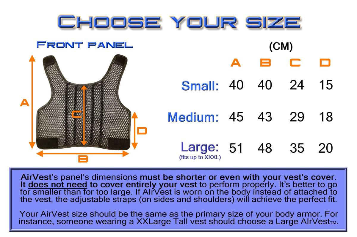 AirVest Body Armor Ventilation System