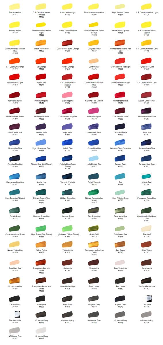 GOLDEN Adds Ten New Colors To Heavy Body Line And Launches Consumer Apron Promotion Golden Artist Colors