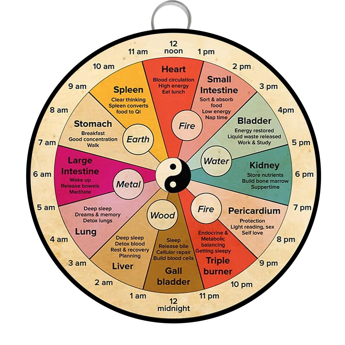 The Chinese Medicine Body Clock Why Timing Of Symptoms Matters
