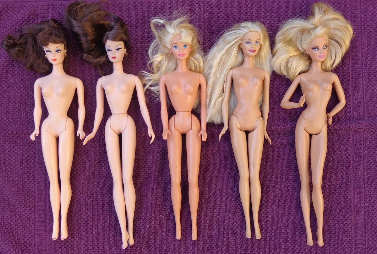 Barbie Measurements Over Time Alive Knitting