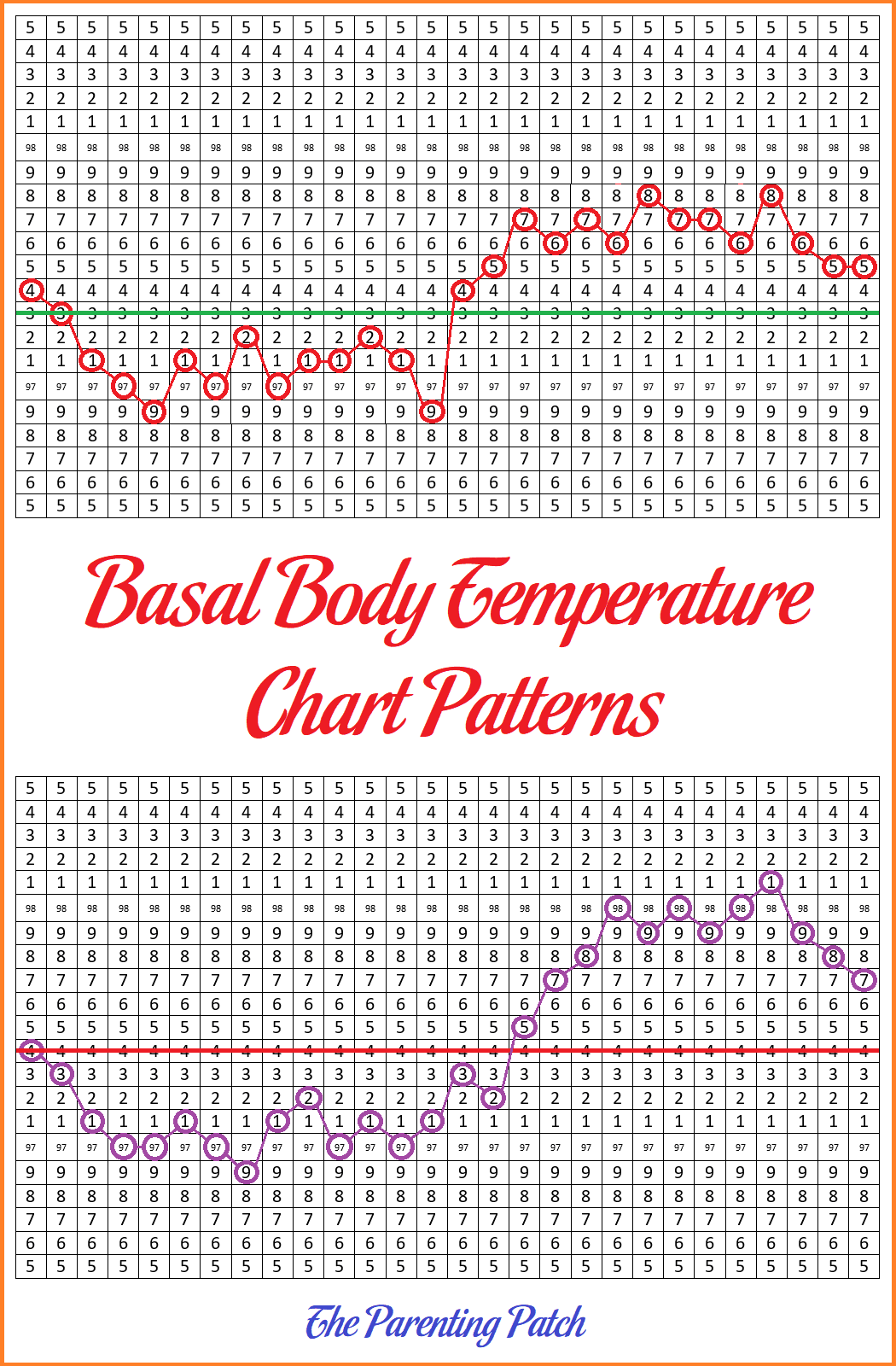 BASAL BODY Temperature Ovulation Tracker Printable BBT Chart Fertility Pregnancy Period Tracker Digital Download Pdf A4 Us Letter Etsy