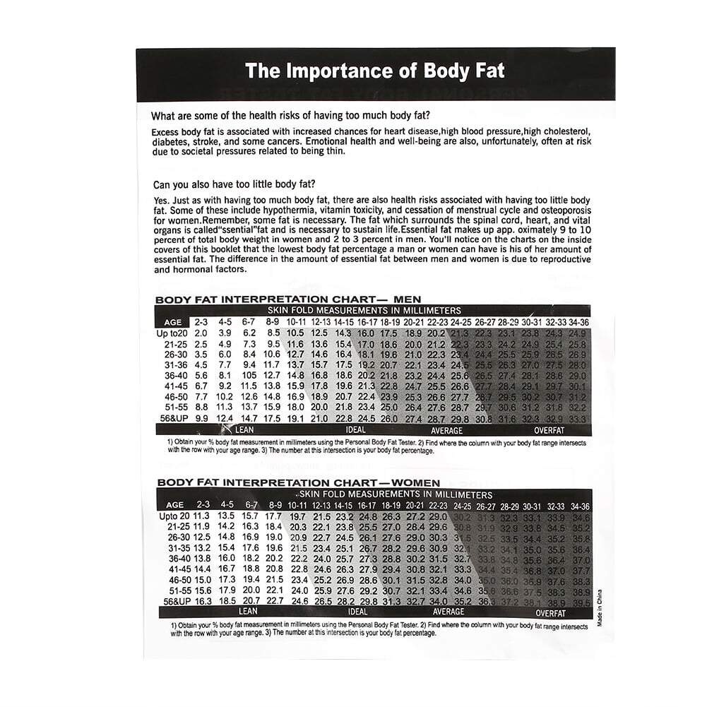 Body Caliper Body Fat Measure Body Fat Caliper Body Fat Tester Body Fat Loss Tester New Body Fat Caliper Skin Fold Accurate Measurement Tester Slim Measuring Analyzer White Walmart Ca GNC AMP WHEYBOLIC 3 44 Lbs Super Supplement