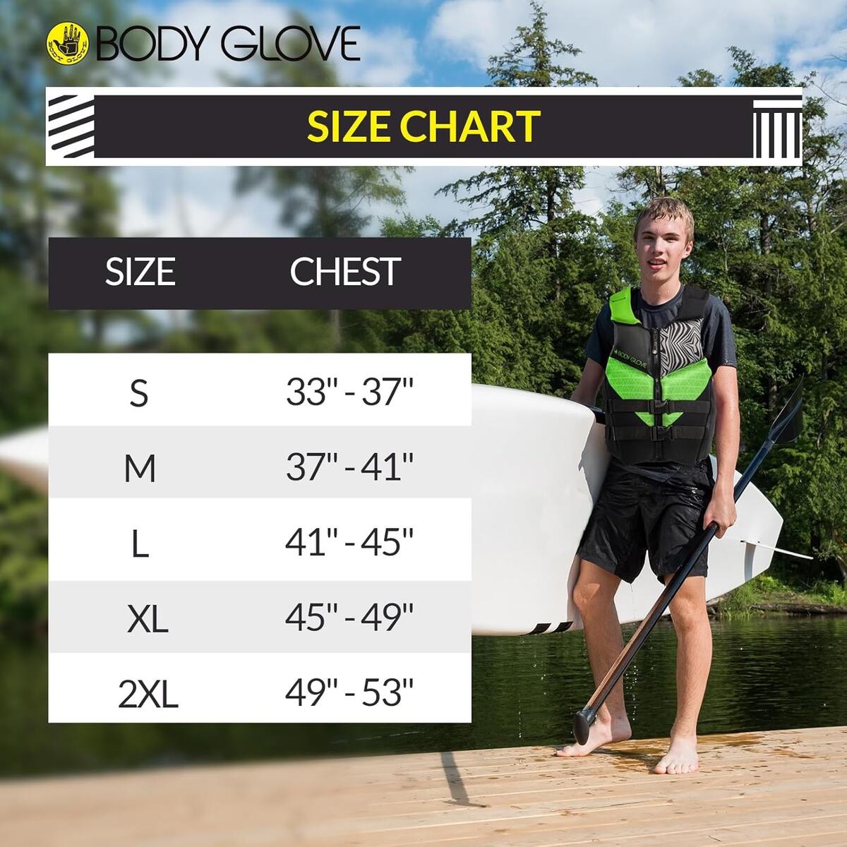 Body Glove Brandclub Body Glove Phantom Men S Neoprene Life Vest USCG And Transport Canada Approved PFD Lightweight Great For Boating Fishing Kayaking Rafting Paddling