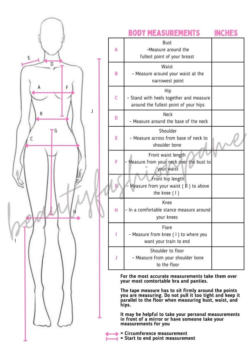 Body Made To Measure Clothes Online Printable Body Measurement Sewing Guide Body Made To Measure Clothes Online Printable Body Measurement Sewing Guide