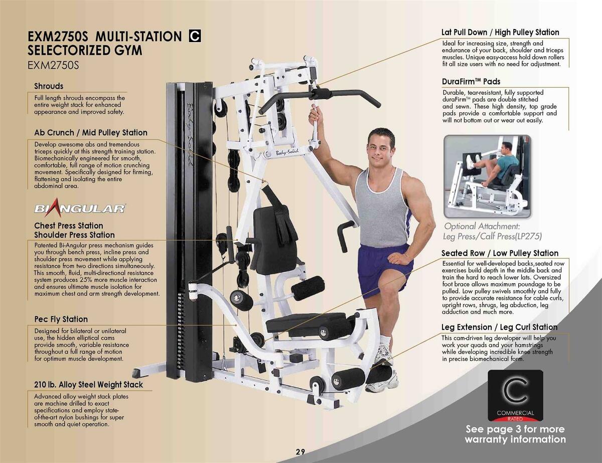 Body Solid Exm 2750 Body Solid Exm 2750 Body Solid Double Stack Home Gym Body Solid Body Solid Exm 2750 Body Solid Exm 2750 Body Solid Double Stack Home Gym Body Solid
