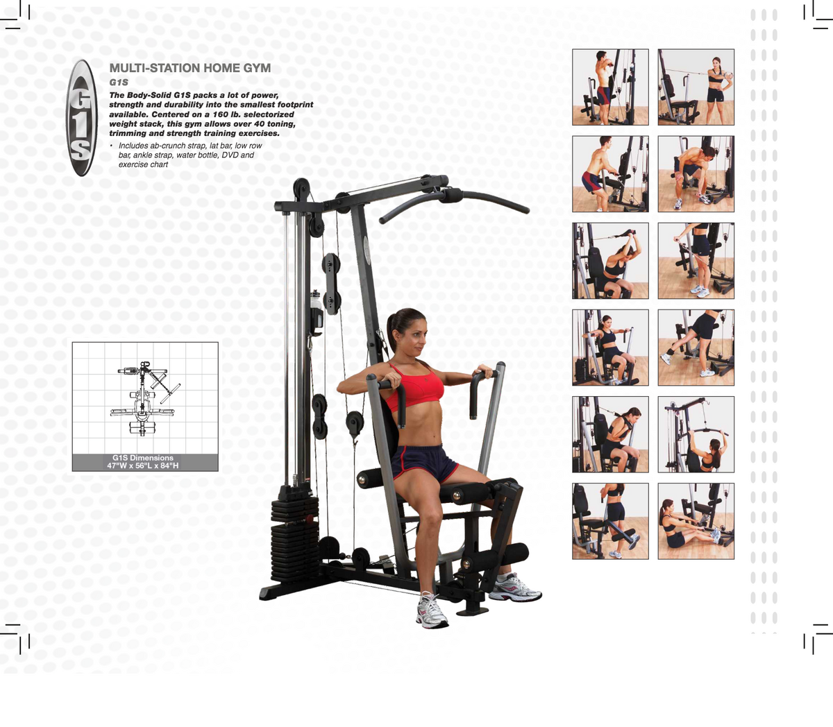 Body Solid Exm2500s Exercise Chart Body Solid Home Gym Price Body Solid G1S Selectorized Home Gym