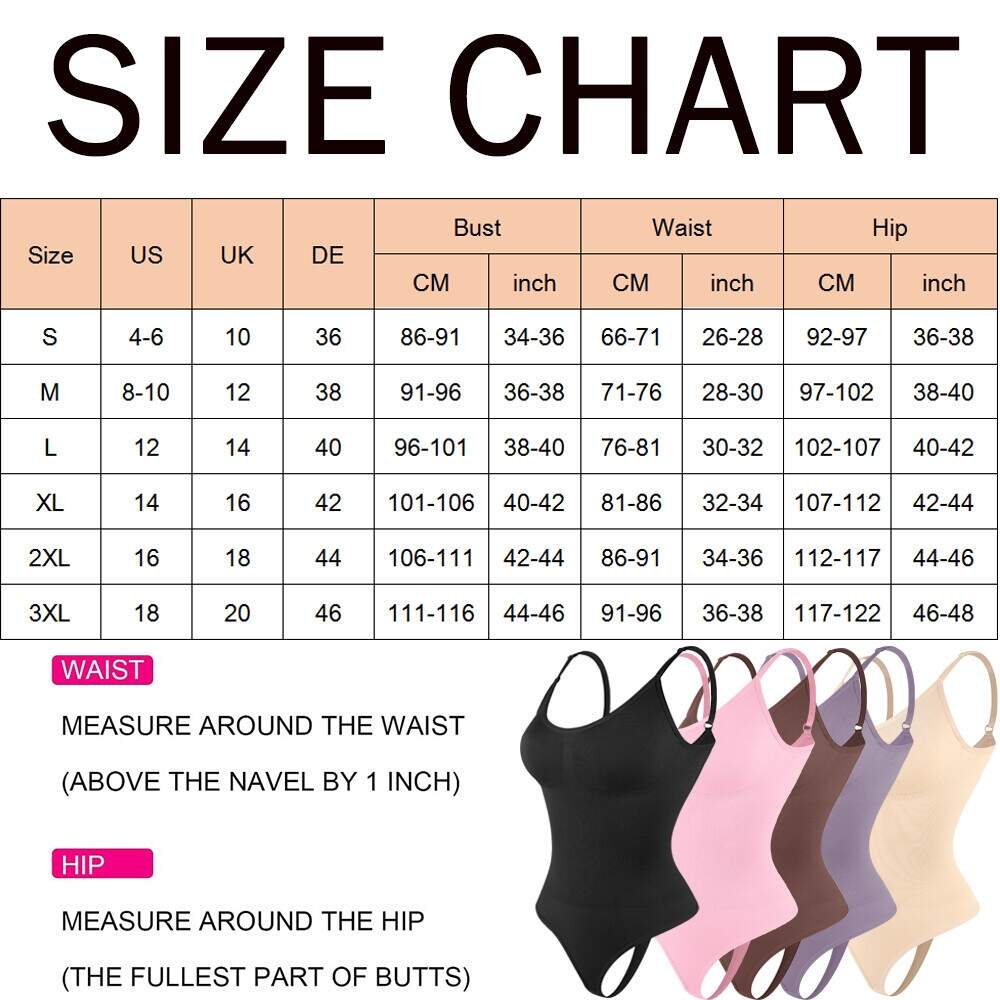 Bodysuit For Women Tummy Control Shapewear Shaping Snatched Thong Body Shaper EBay