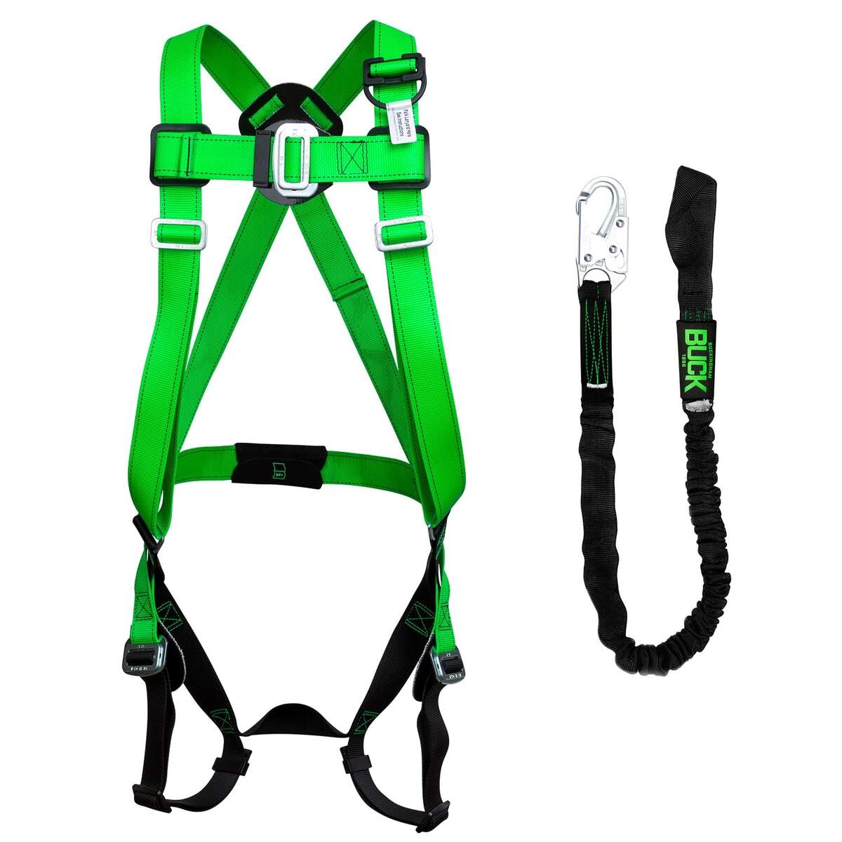 BuckEssential Fall Arrest Harness Buckingham Manufacturing BuckEssential Fall Arrest Harness Buckingham Manufacturing