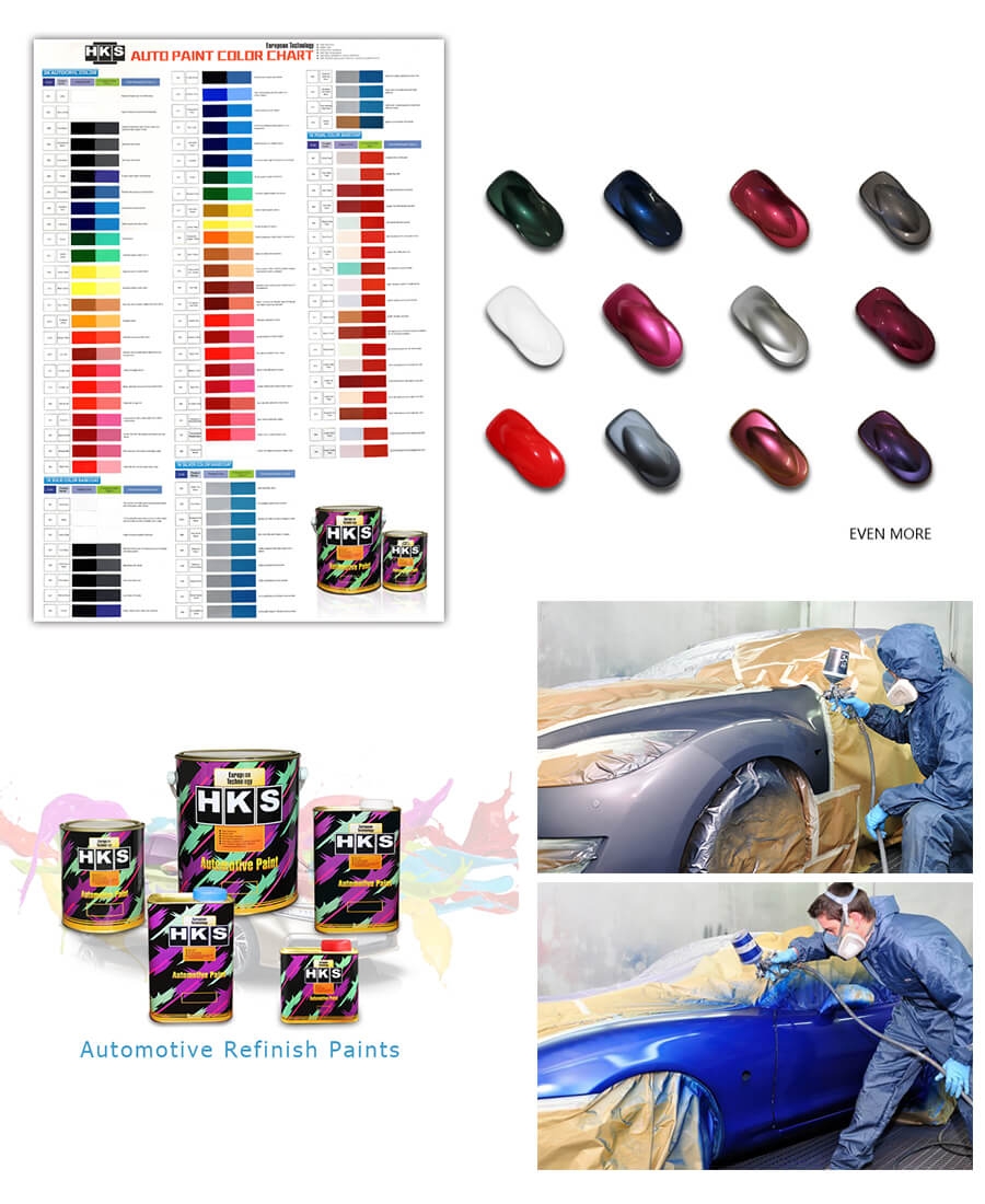 Car Paint Color Chart Everything You Need To Know SYBON Professional Car Paint Manufacturer In China