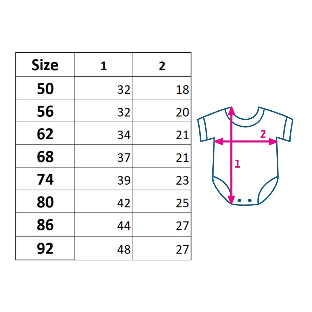 CARERO WHOLESALE Short Sleeve Body New Baby Classic Size 56 0 3m
