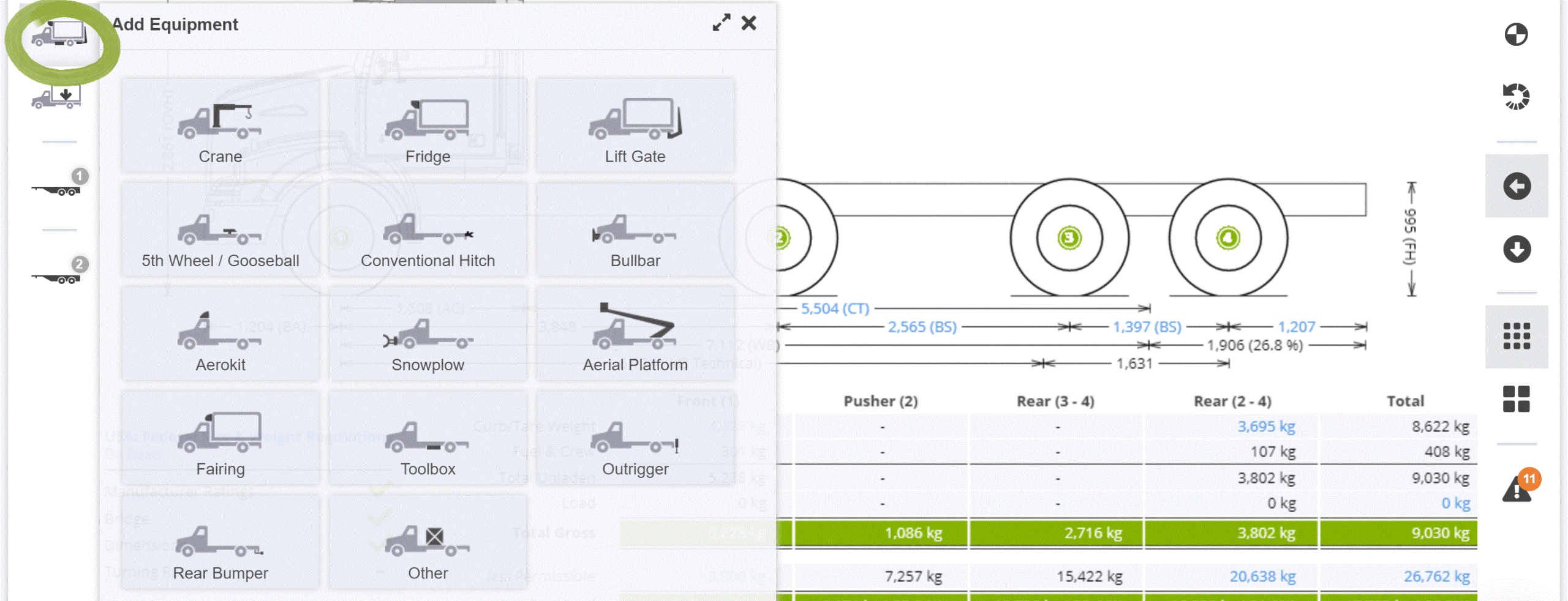 Chassis Dimensions Your Way TruckScience