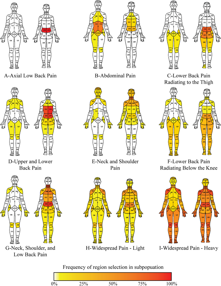 Emotional Pain Chart With Body Problem Zones And Expressions Outline Diagram Stock Vector Illustration Of Vector Depression 223376257