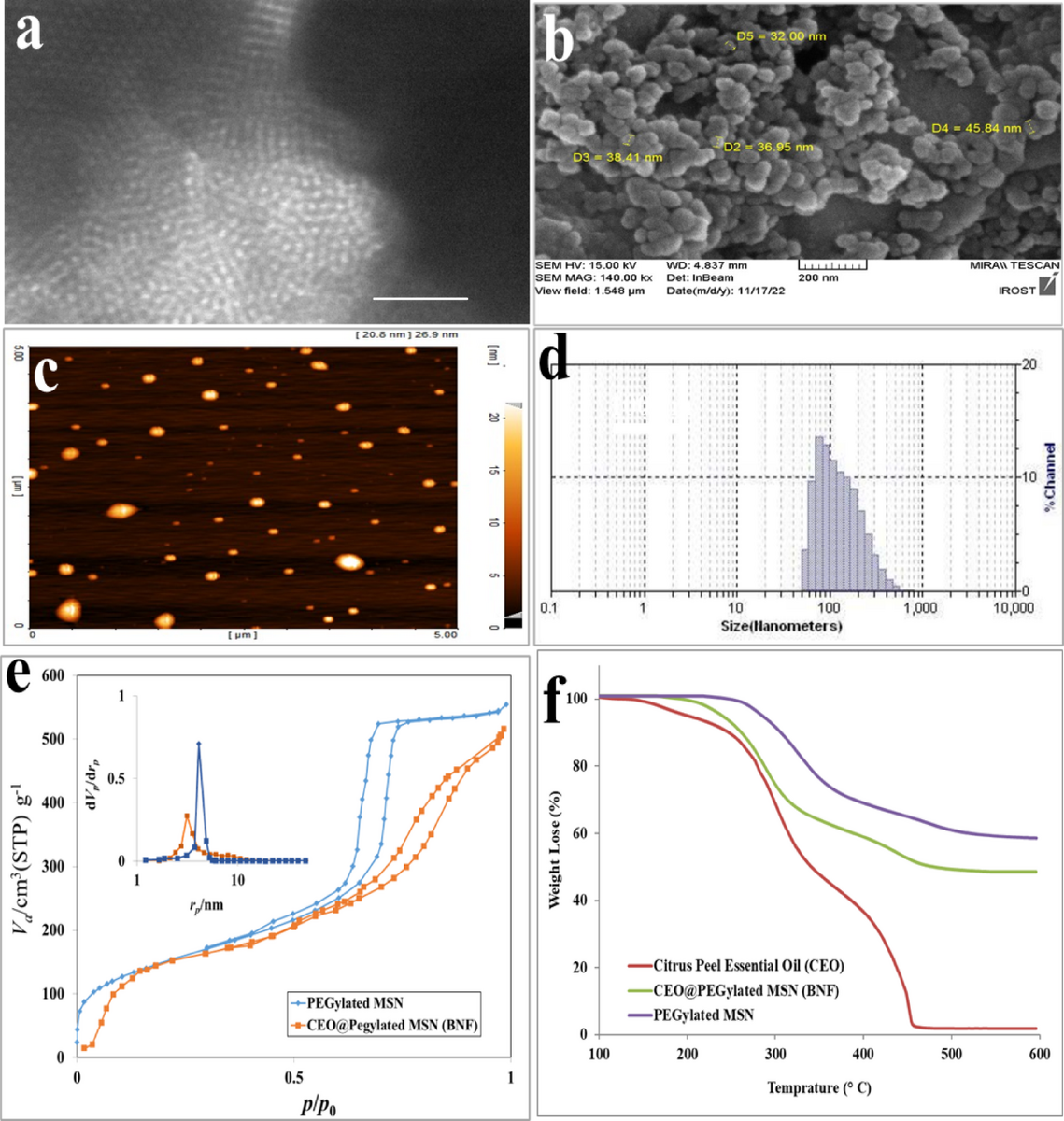 Encapsulated Citrus Peel Essential Oil In Pegylated Mesoporous Silica Nanoparticles For Postharvest Control Of Botrytis Cinerea In Strawberry Scientific Reports Encapsulated Citrus Peel Essential Oil In Pegylated Mesoporous Silica Nanoparticles For Postharvest Control Of Botrytis Cinerea In Strawberry Scientific Reports
