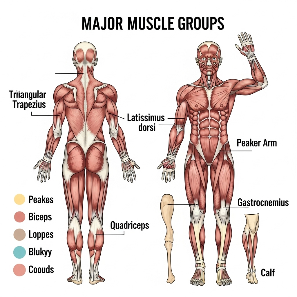 Essential Guide To Major Muscle Groups AI Art Generator Easy Peasy AI