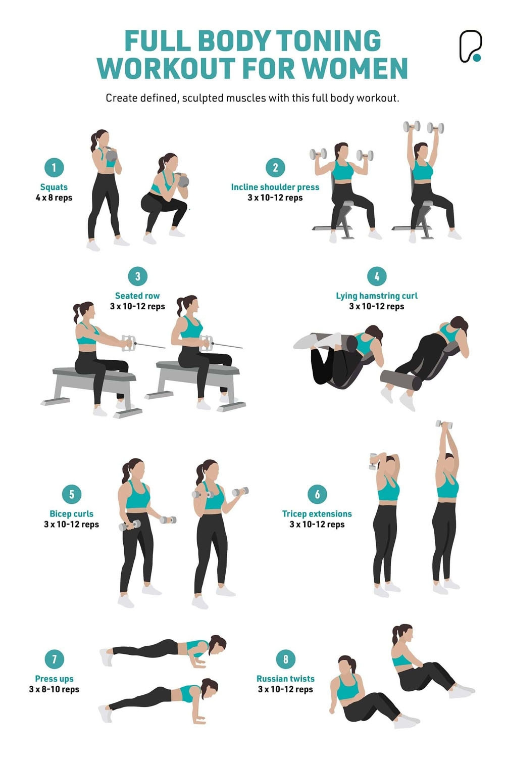 Gym Xls Total Gym Weekly Workout Plan Total Gym Full Body Fitness Exercise System Exercise Equipment