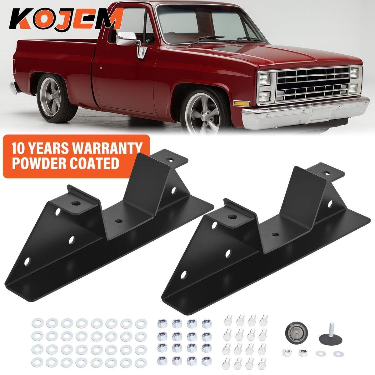 For 1973 1987 Rear Bolt On C Notch Frame Kit Square Body Chevy C10 C20 Truck New EBay For 1973 1987 Rear Bolt On C Notch Frame Kit Square Body Chevy C10 C20 Truck New EBay