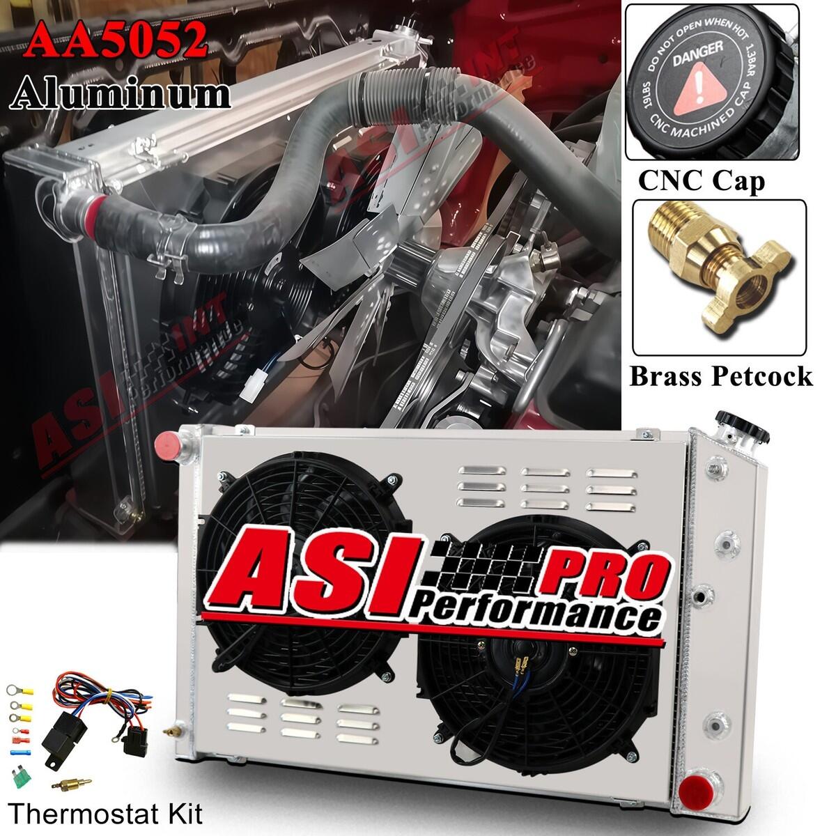 For 70 81 Chevy Camaro 78 87 Monte Carlo G Body GMC V8 4 Row Radiator Shroud Fan EBay