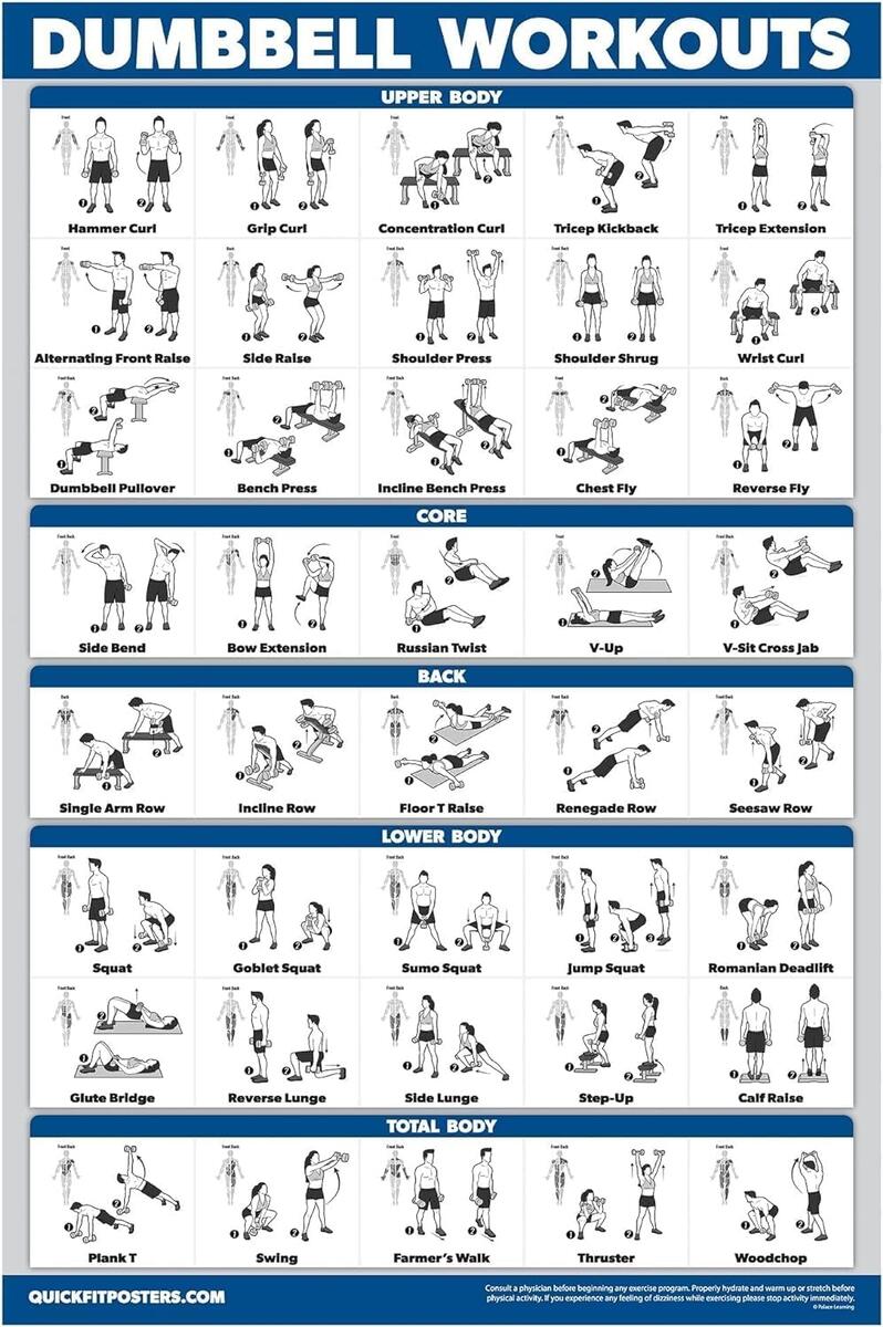Full Body Workout Plan At Home With Dumbbells At Home Workout Full Body Workout With Just