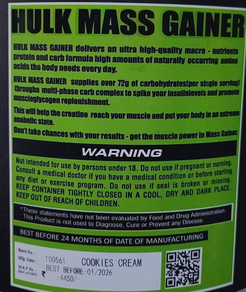 Green Beast Mass Gainer 25g Protein 72g Carbs 5g BCAA 924 Calories Amazon In Health Personal Care Green Beast Mass Gainer 25g Protein 72g Carbs 5g BCAA 924 Calories Amazon In Health Personal Care