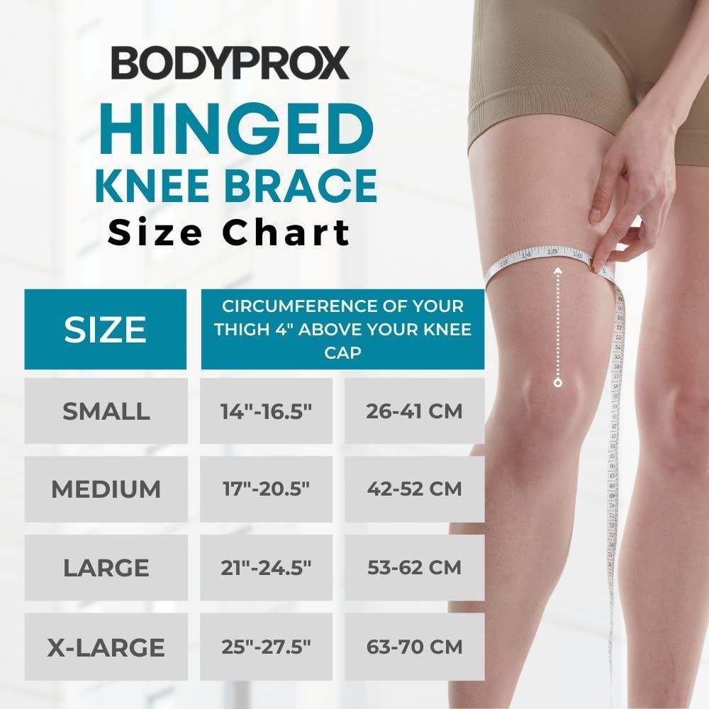 Hinged Knee Brace For Men And Women Support For ACL Tendon Ligament Meniscus Injuries Large Buy Now With Express International Delivery GoSupps