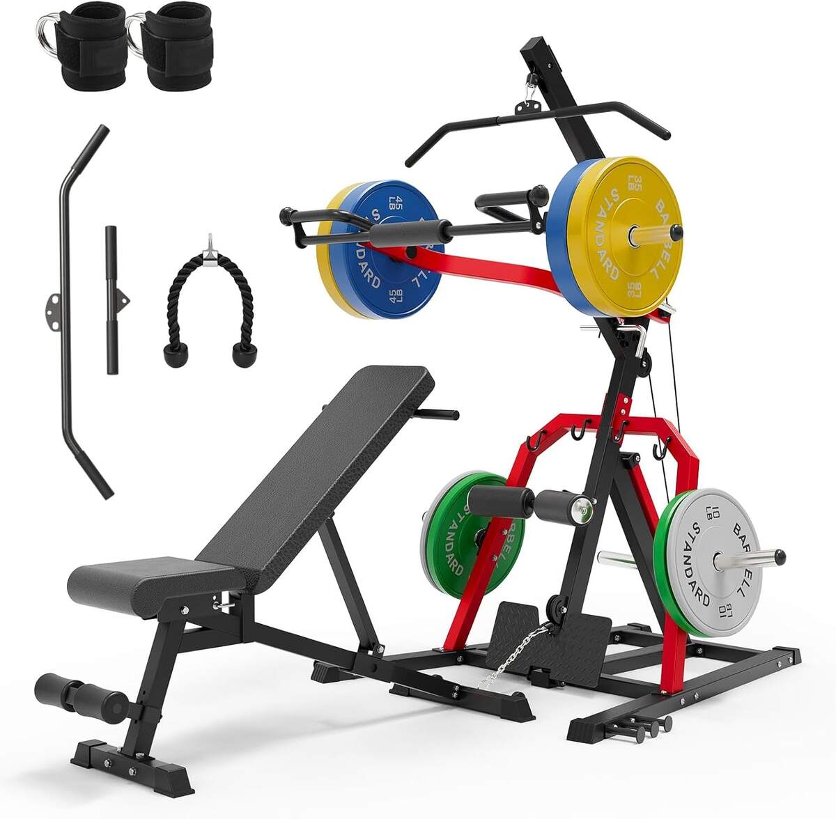 Home Gym Equipment Body Solid Leverage Multi Gym Body Solid SBL460P4 PowerLift Leverage Gym Fitness Direct Body Solid Freeweight Leverage Gym Sbl460p4