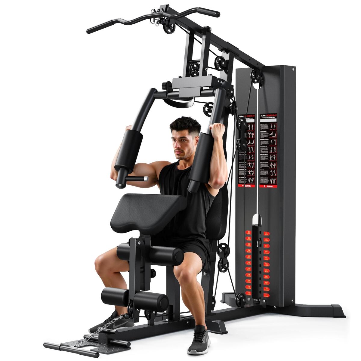 Weight Stack Exm2500s Review Exm2500s Body Solid Exm1500s Exercise Chart Weight Stack Body
