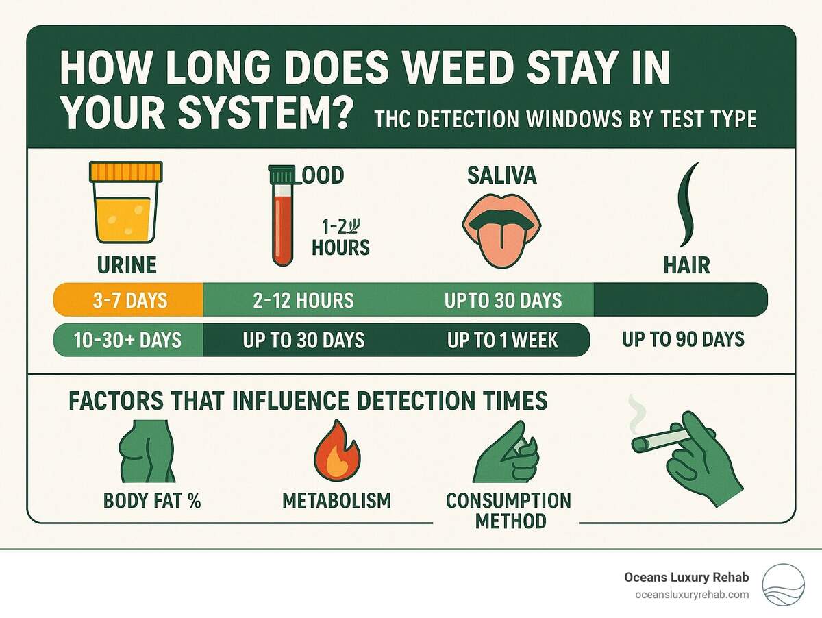 How Long Does Weed Stay In The System After Quitting
