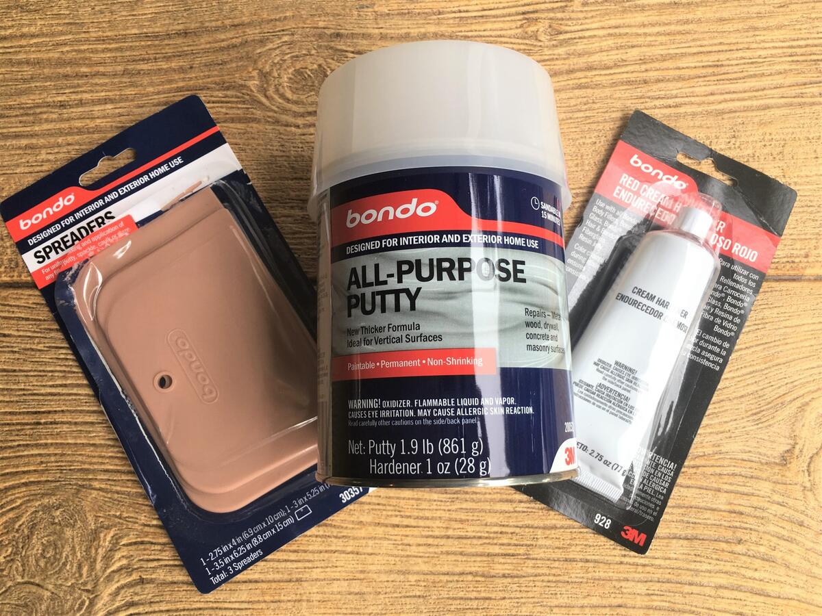 How To Repair Furniture Using Bondo Wood Filler Meg Del Design How To Repair Furniture Using Bondo Wood Filler Meg Del Design