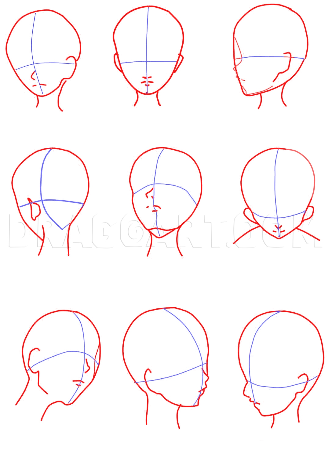 How To Sketch An Anime Girl Drawing Step By Step By Catlucker DragoArt