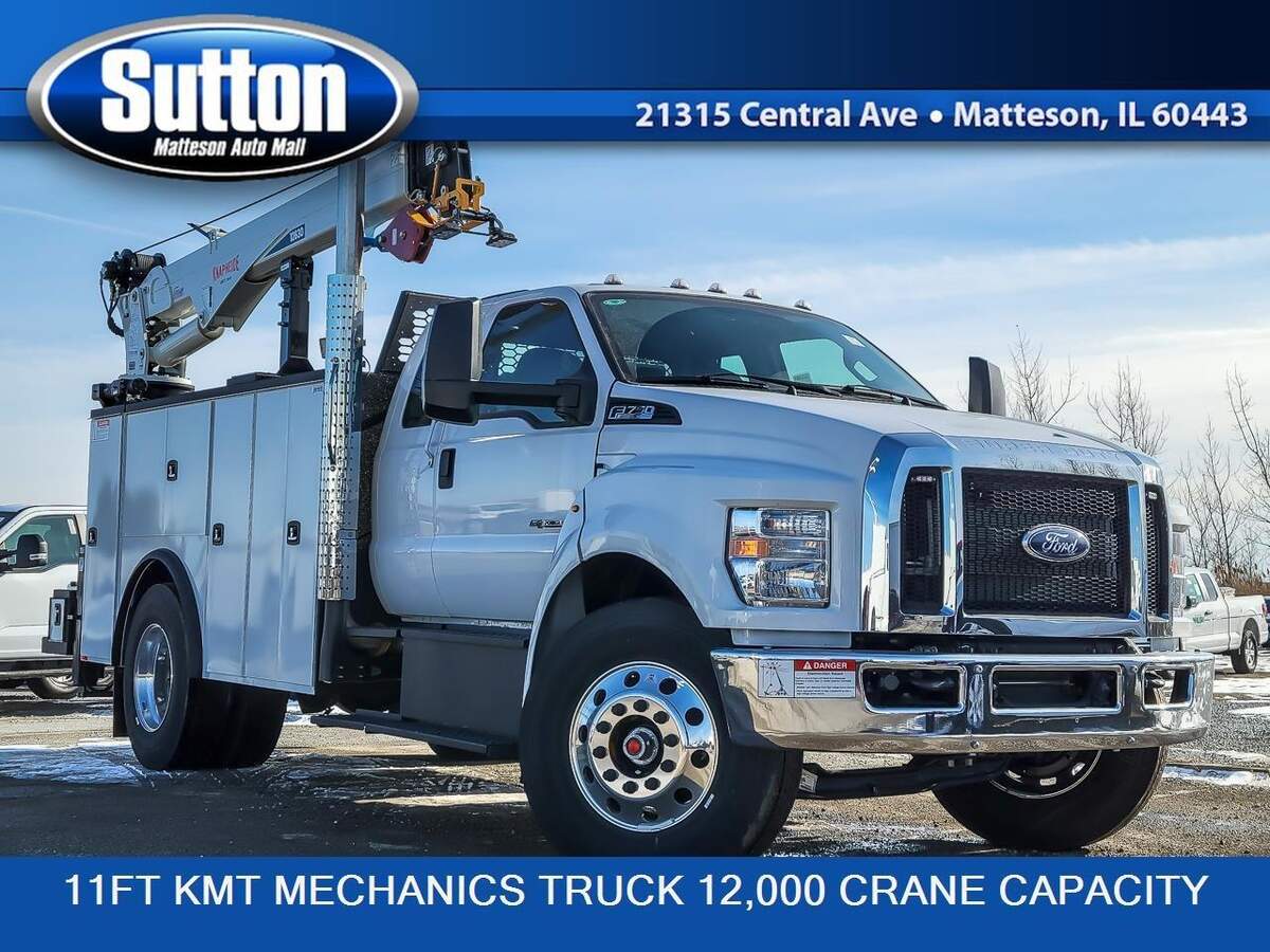 New 2025 Ford F 750 Straight Frame F 750 SD Diesel Straight Frame Super Cab In Matteson K12496 Sutton Ford