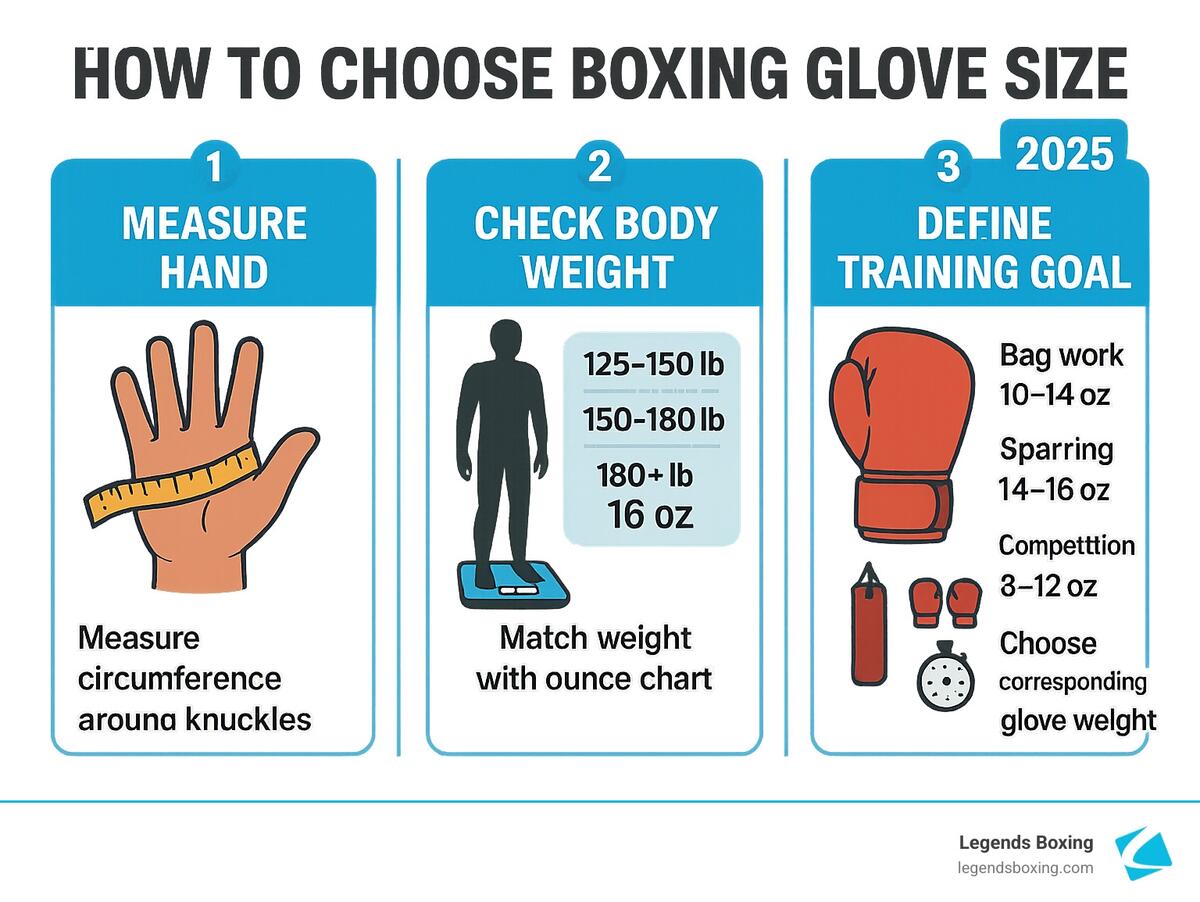 No More Guesswork Picking Your Boxing Glove Size