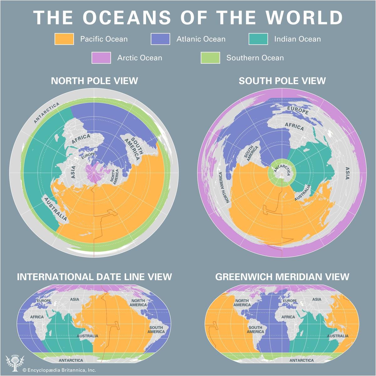 Ocean Definition Distribution Map Formation Facts Britannica