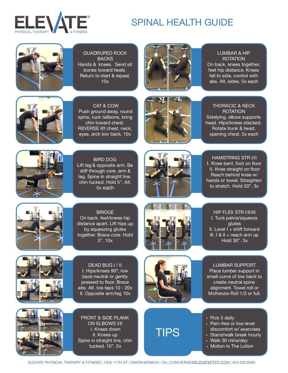 Patient Exercises Achieve Brain Spine Patient Exercises Achieve Brain Spine