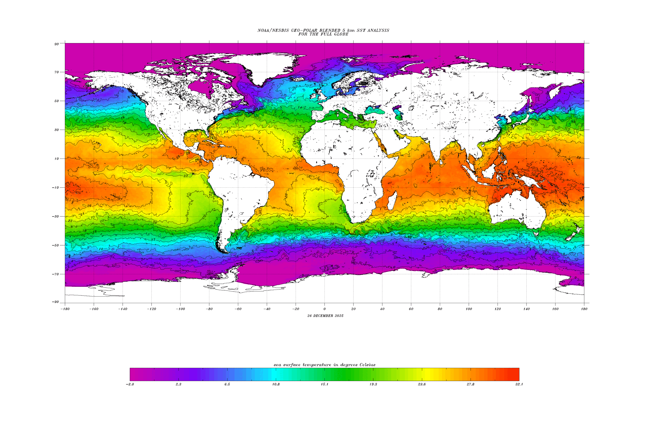 Sea Surface Temperature SST Contour Charts OSPO Sea Surface Temperature SST Contour Charts OSPO