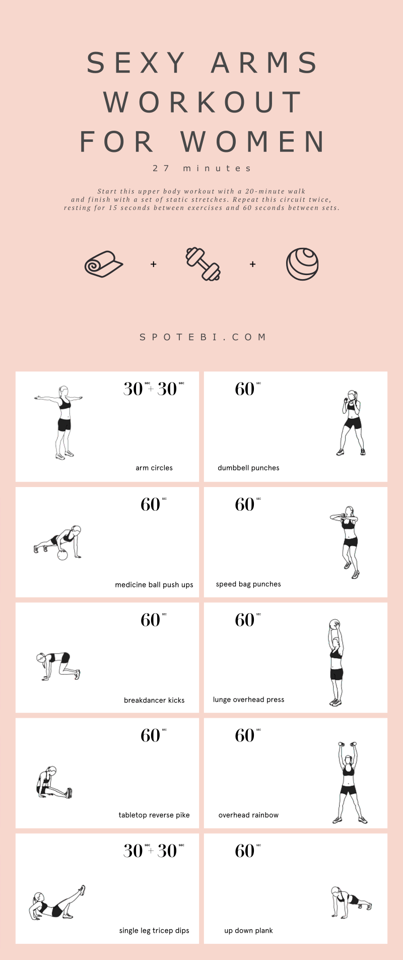 Vibration Plate Exercise Chart Etsy
