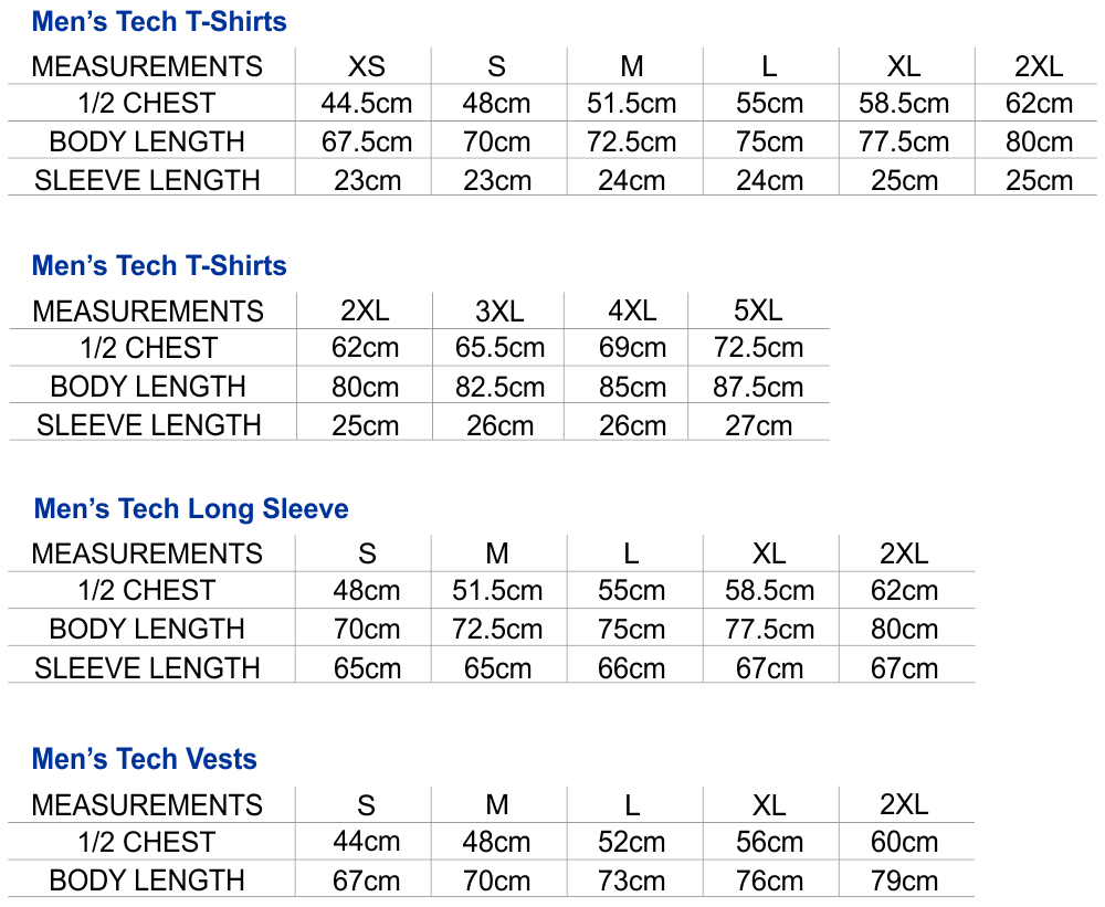 Size Guide For Our Products Here Is A More Detailed Size Guide Printable Men Body Size Chart Fillable Men Measurement Form PDF Files Goodnotes Planner Etsy
