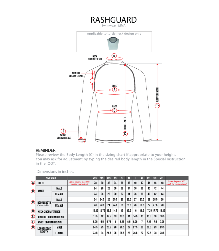 Sizing Chart Crafteli Entrepreneurs Exclusive Site For Sublimation Apparel Sportswea Banners And Events Merch Manufacturing And Design