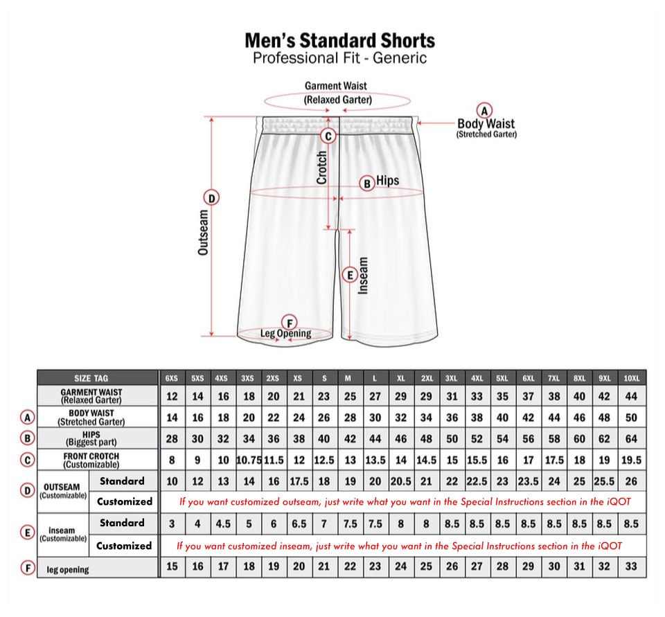 Standard Sizing Chart Professional Fit Willix Sports Philippines Trusted Brand Of Sublimation Sportswear And Instant Custom Apparel Banners And Other Products Standard Sizing Chart Professional Fit Willix Sports Philippines Trusted Brand Of Sublimation Sportswear And Instant Custom Apparel Banners And Other Products