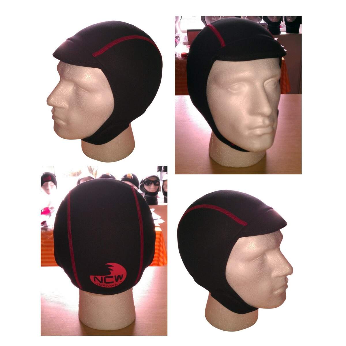 Super Stretch Neoprene Cap Hood Inc Peak North Coast Wetsuits NCW Surf Shop Super Stretch Neoprene Cap Hood Inc Peak North Coast Wetsuits NCW Surf Shop