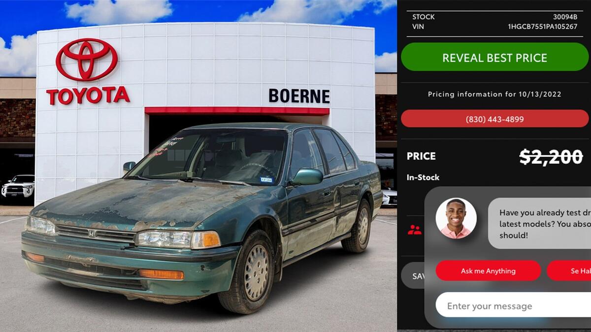 This Dealership Proudly Selling A 344 591 Mile Honda Accord Junker For 2 200 Shows The Sad State Of Used Cars The Autopian