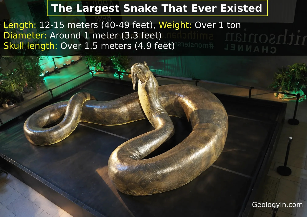 Titanoboa The Largest Snake In History Geology In
