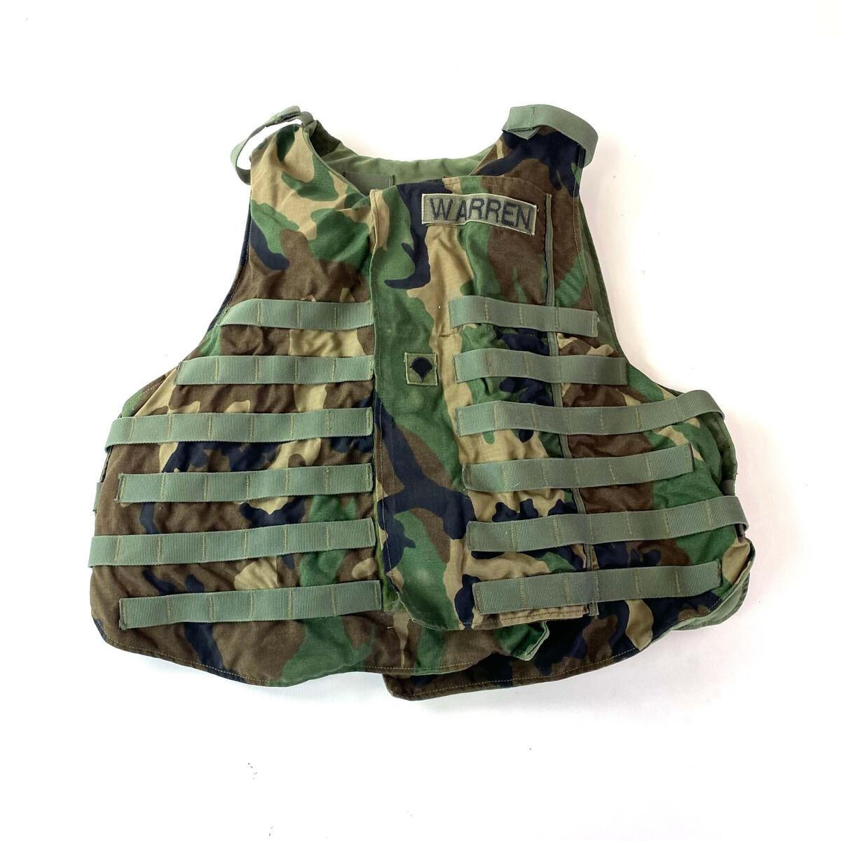 USGI Interceptor Vest No Armor Woodland Camo Venture Surplus USGI Interceptor Vest No Armor Woodland Camo Venture Surplus