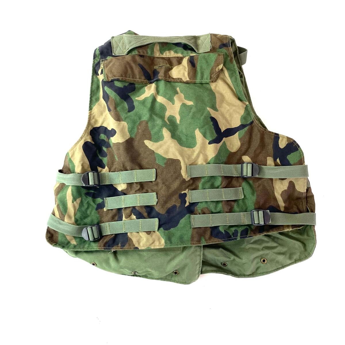 USGI Interceptor Vest No Armor Woodland Camo Venture Surplus USGI Interceptor Vest No Armor Woodland Camo Venture Surplus