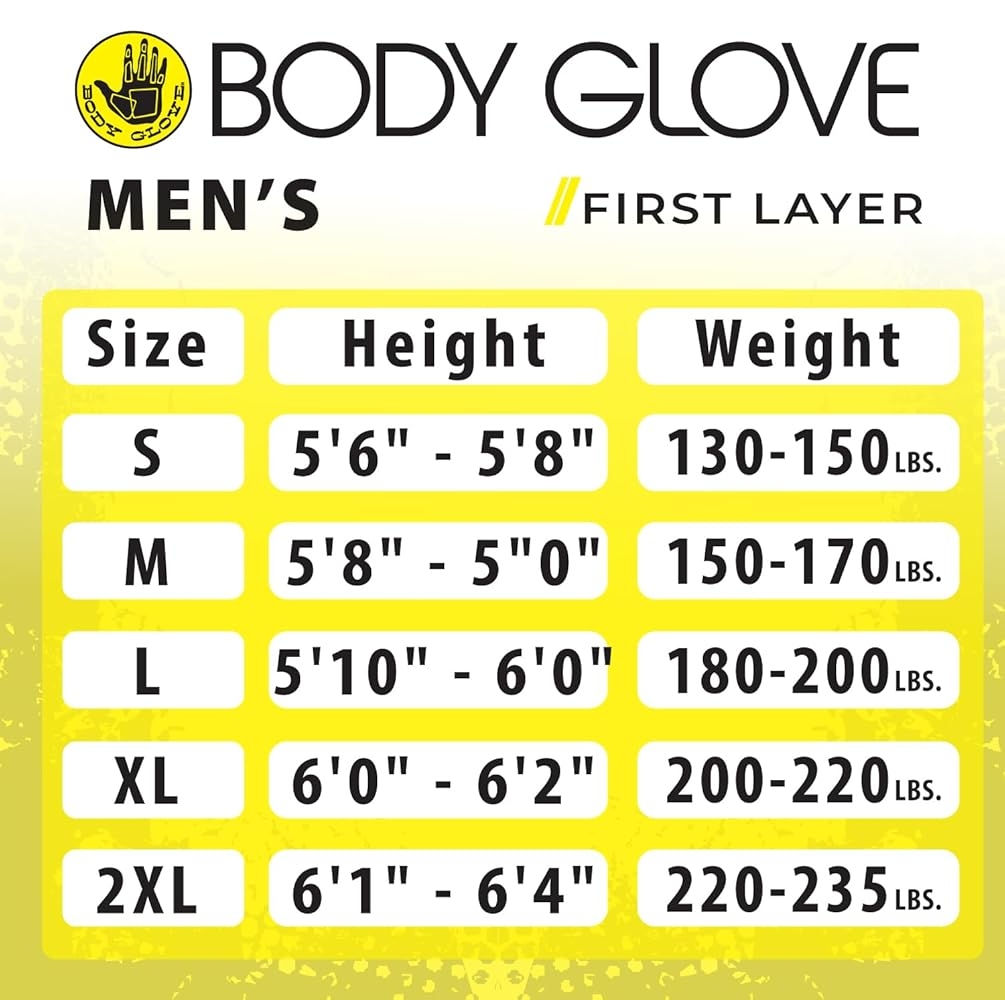 UV Protection Swim Shirt Body Glove Men S Long Sleeve Rashguard UPF Protection Fitted Swim Shirt Long Sleeve Swim Shirt Upf Protection