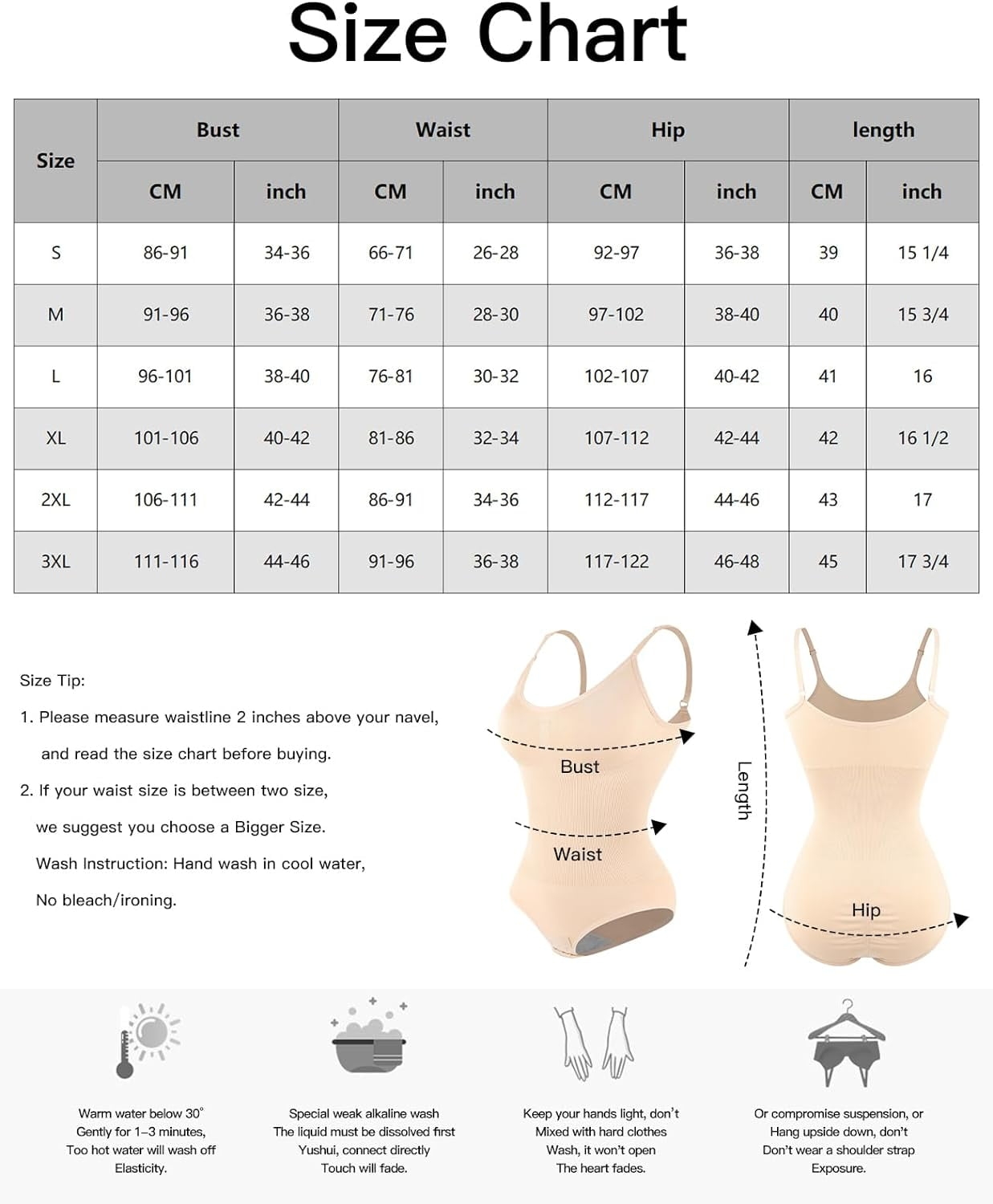 VASLANDA Women Seamless Shaping Bodysuit Body Briefer Slimmer Girdle Bodysuit Waist Shaper No Padded Bra Walmart
