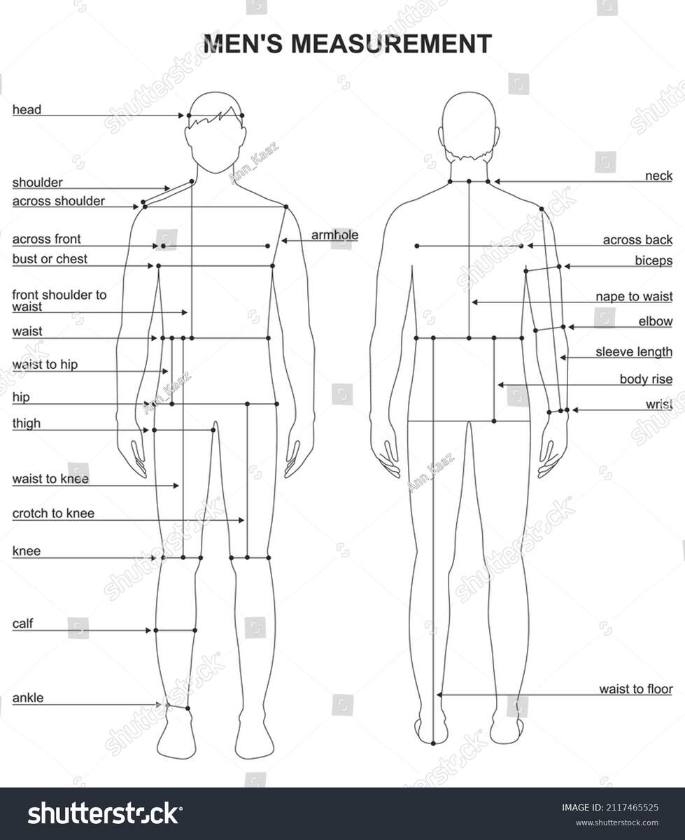 Vector Illustrarion Mens Measurements Fashion Terminology Stock Vector Royalty Free 2117465525 Shutterstock Vector Illustrarion Mens Measurements Fashion Terminology Stock Vector Royalty Free 2117465525 Shutterstock