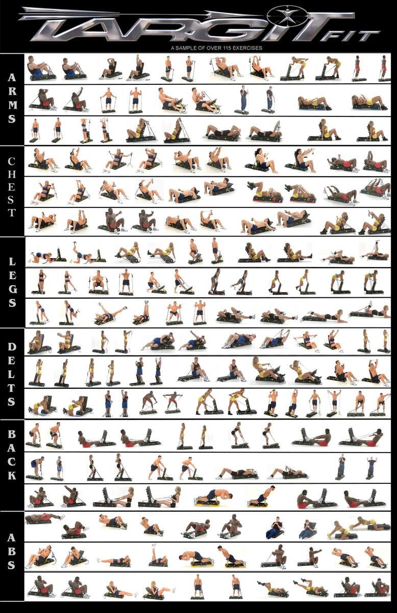 Workout Chart Gold Gym Xrs 30 Workout Plan Home Gym Equipment Gold Gym Xrs 30 Gold