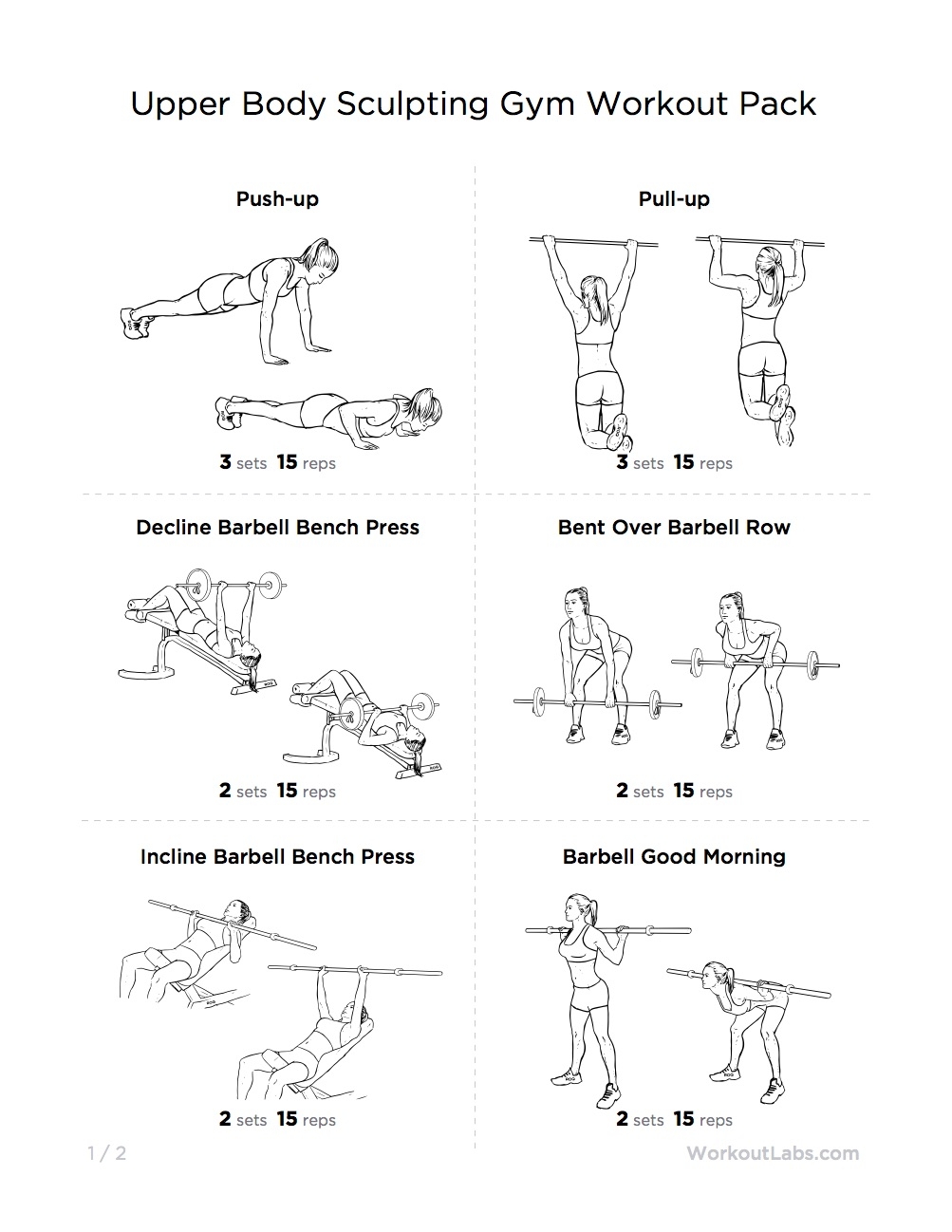 Workout Plan At Home Upper Body Workout No Weights Doing Exercises At Home Upper Body Workout