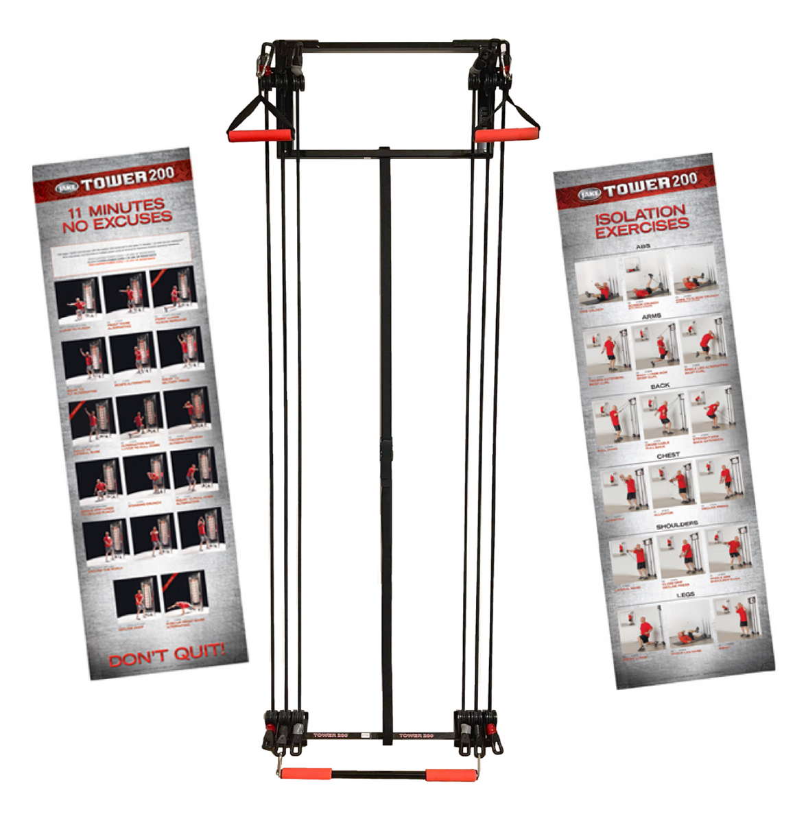 Workout Routine Body By Jake Tower 200 Exercises Resistance Bands Randy Couture Tower 200 Body By Workout Routine Body By Jake Tower 200 Exercises Resistance Bands Randy Couture Tower 200 Body By